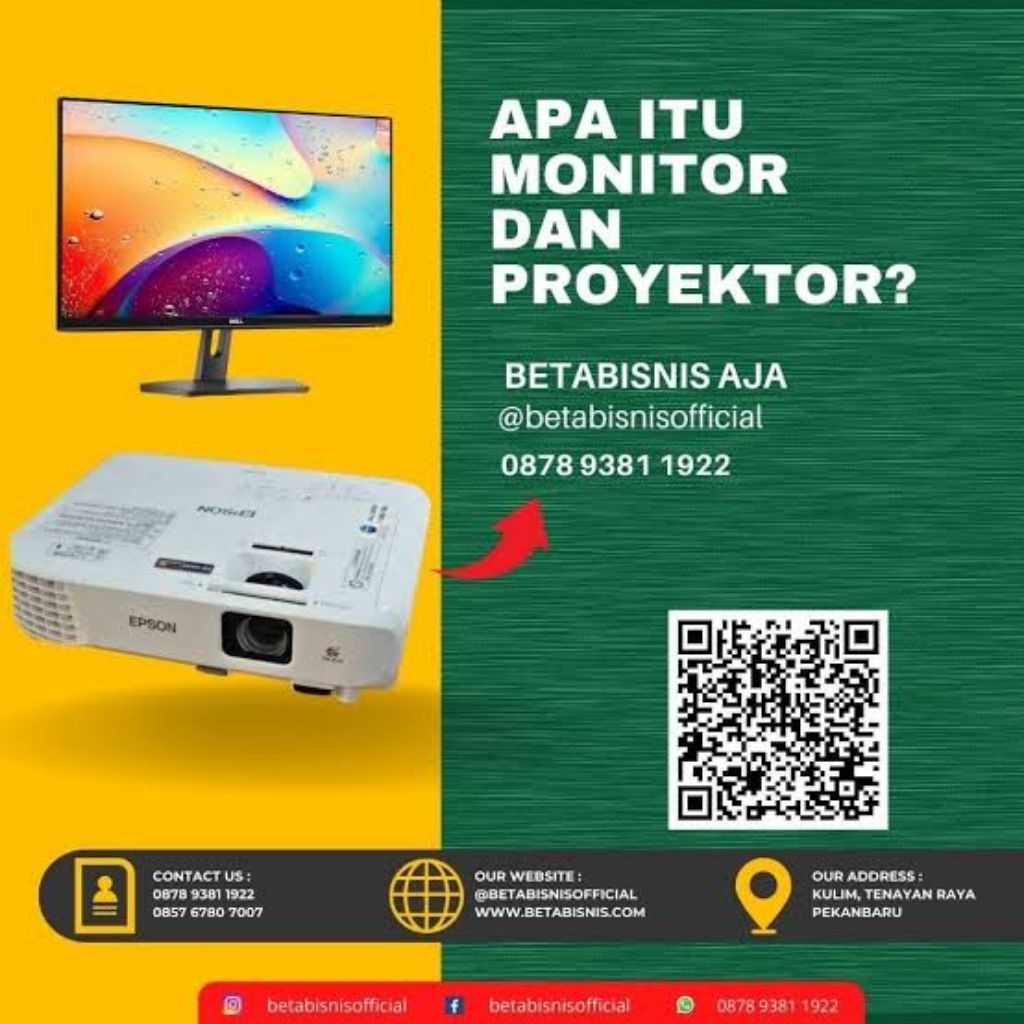 proyektor epson bekas presentasi bagus murah