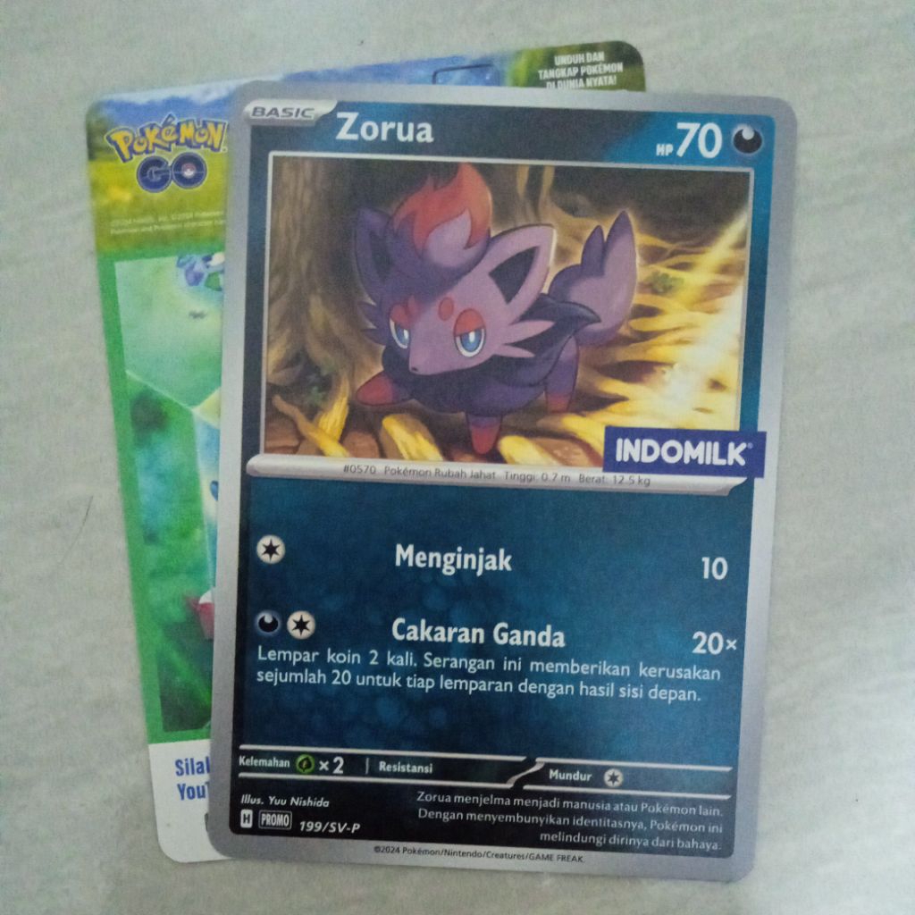 POKEMON CARD X INDOMILK