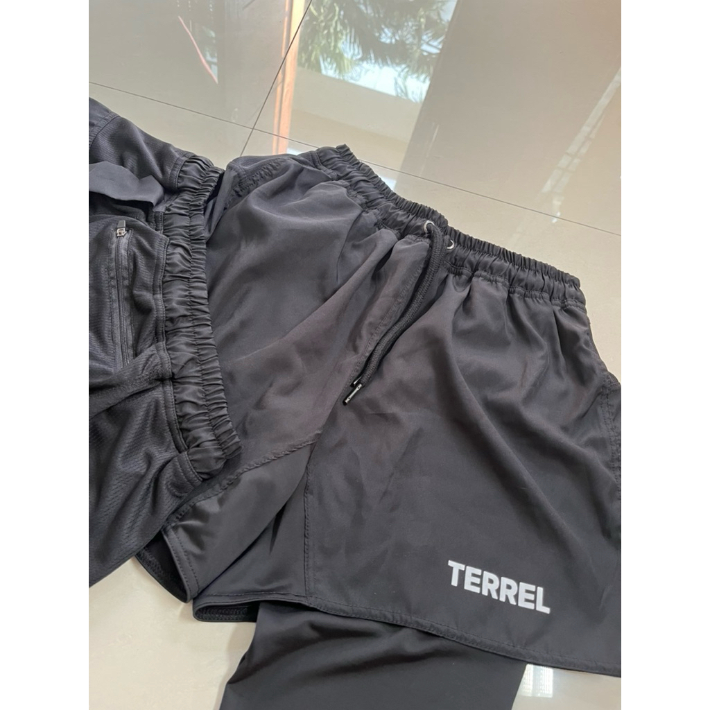 Terrel celana running/gym, sportswear Celana olahraga panjang gym running lari pria