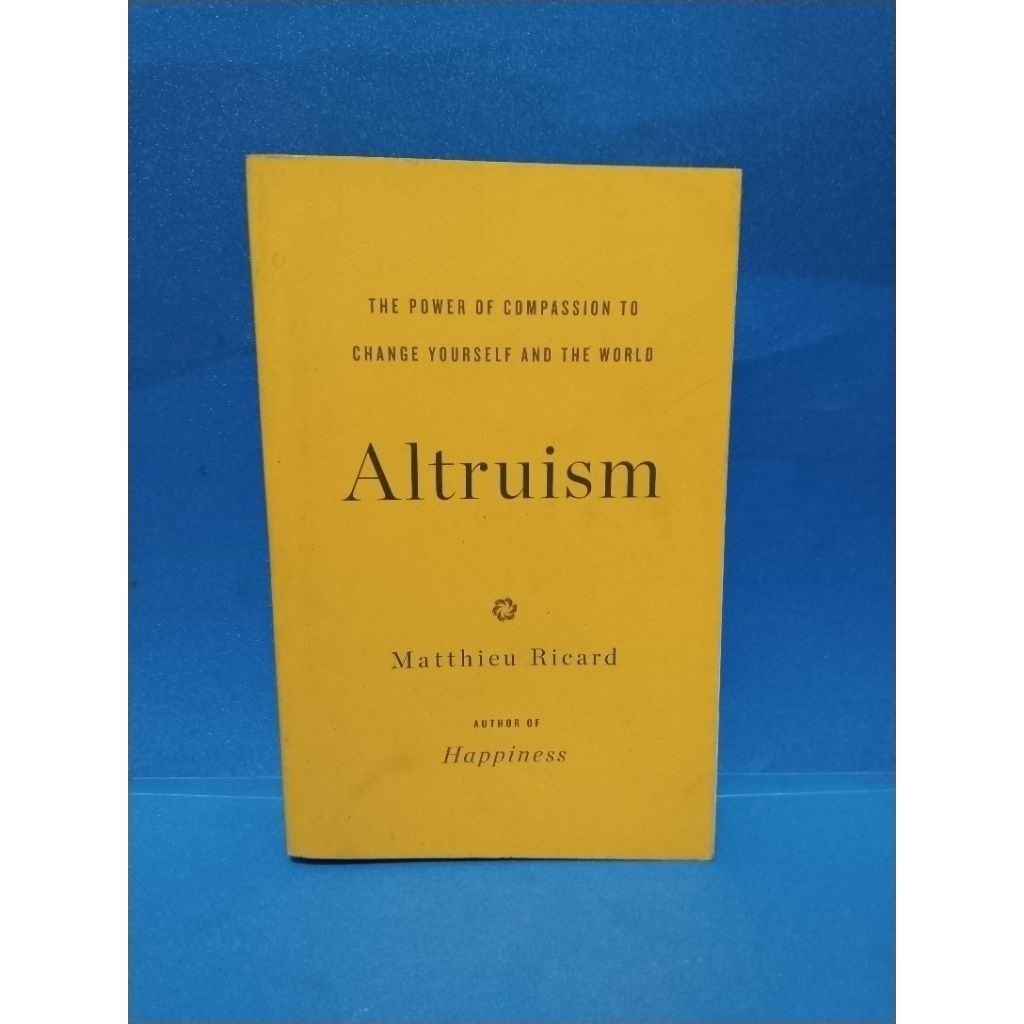 Buku original ALTRUISM by Matthieu Ricard