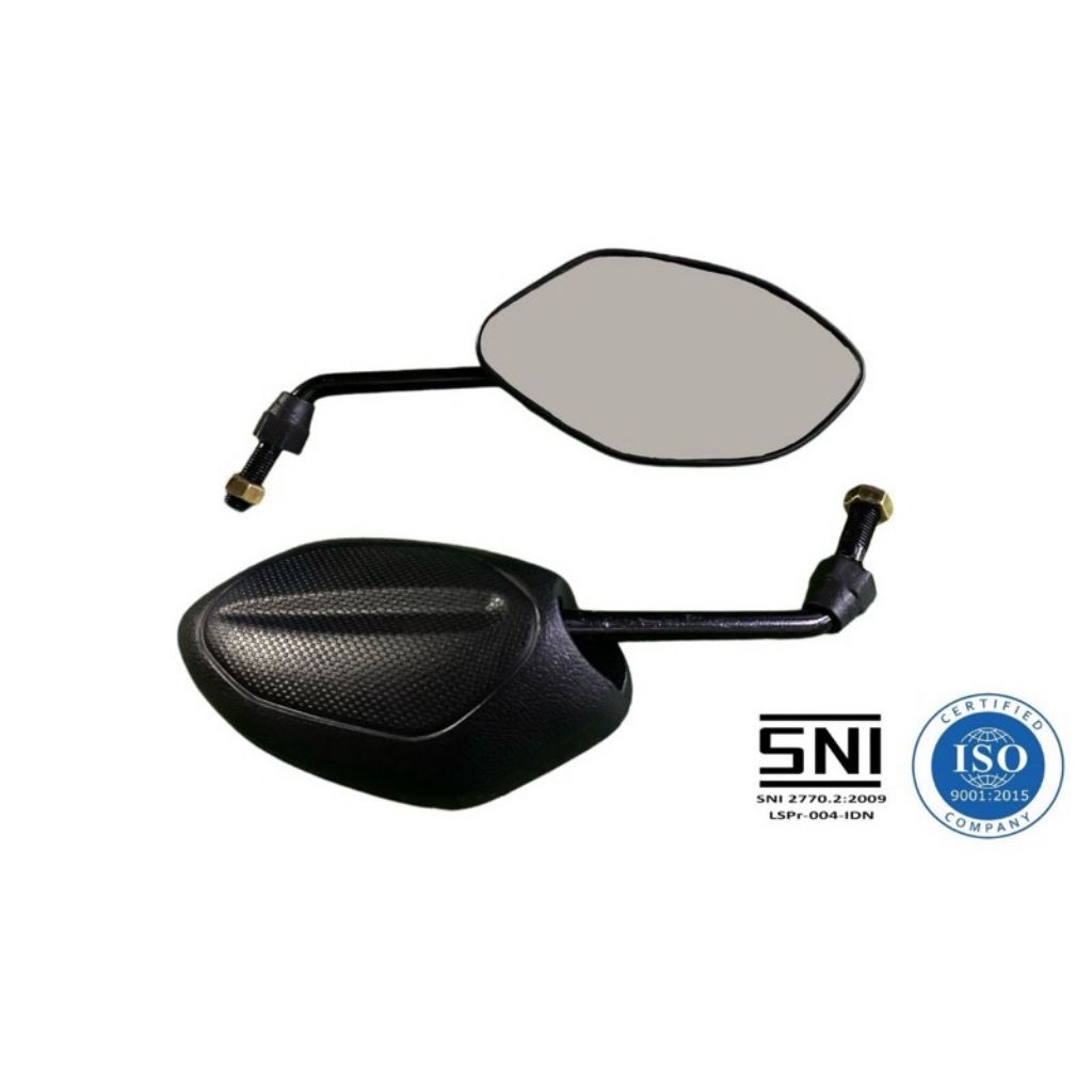 SPION STANDAR ORIGINAL BEAT KACA SPION BEAT UNIVERSAL SEMUA MOTOR HONDA VARIO REVO BEAT SUPRA DLL