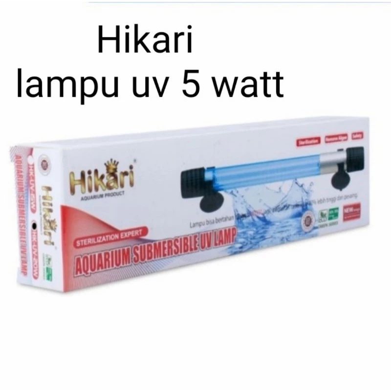 Lampu ultraviolet lampu uv aquarium HIKARI HK UV 5 WATT lampu uv aquarium hikari 5 watt