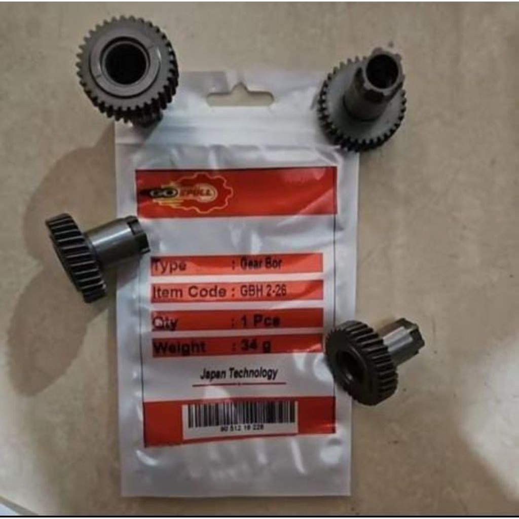 gear gbh2-26 Dre big GBH226 besar mesin bor bosch Gigi gear