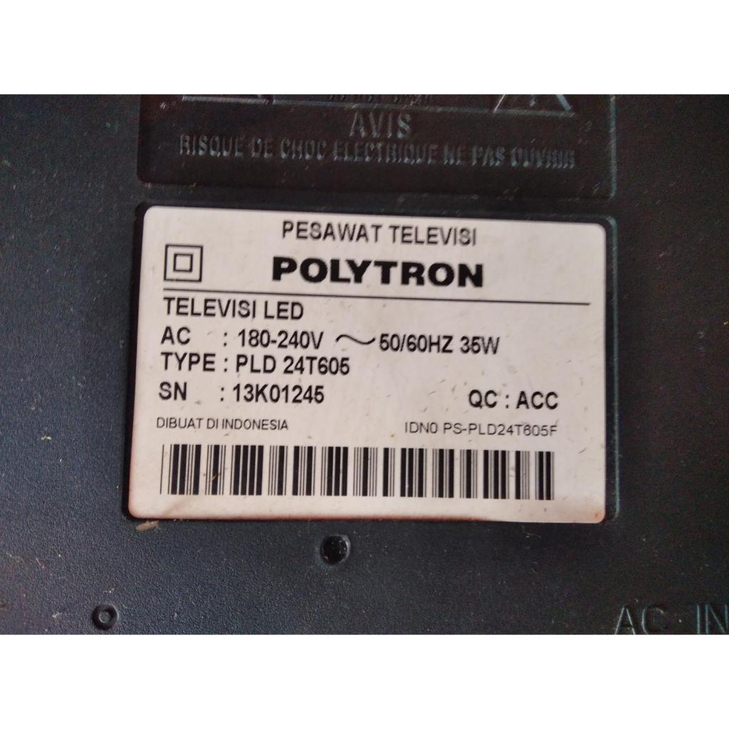 mainboard tv Polytron 24 inch