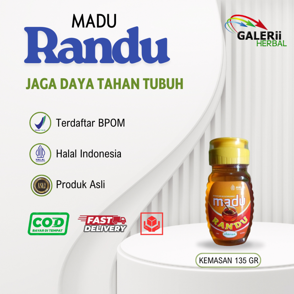 Madu Randu Mabruuk 135 gram Madu Mabruuk Kemasan TJ