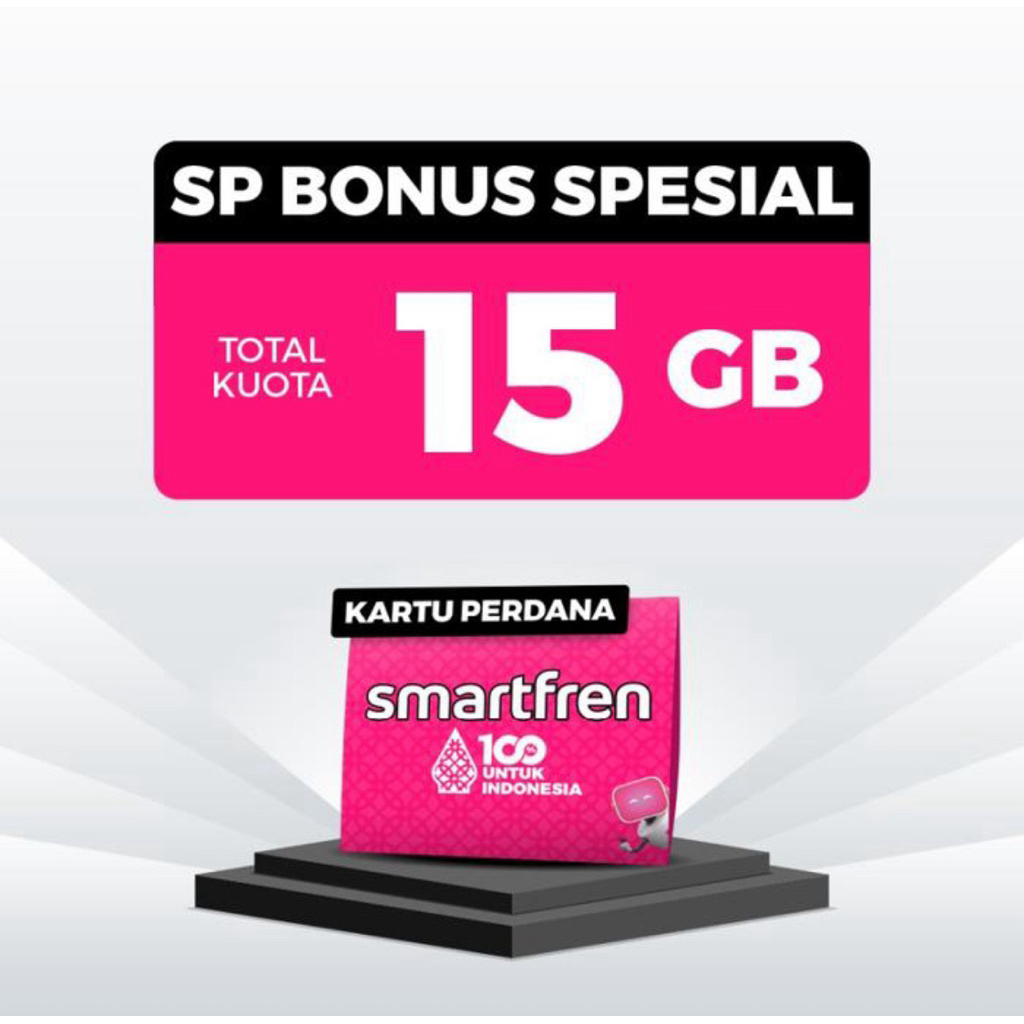 Perdana smartfren bonus spesial 15GB