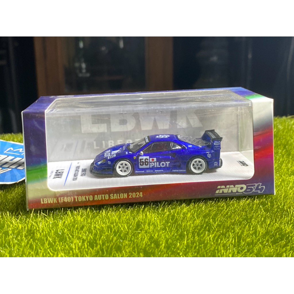 Inno64 LBWK Ferrari F40 "PILOT" Tokyo Auto Salon 2024 Sealed