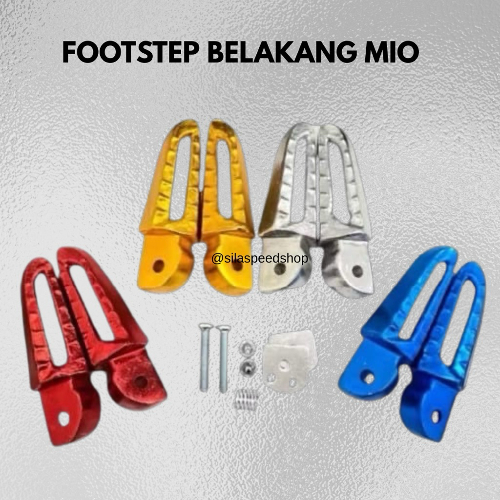 FOOTSTEP BELAKANG MIO SPORTY MIO SMILE MIO SOUL STEP BELAKANG PIJAKAN KAKI MIO SMILE MIO SPORTY MIO 