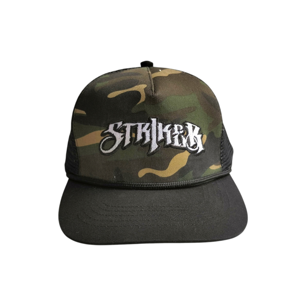 TRUCKER HAT STRIKER - ARMY (LOGO)