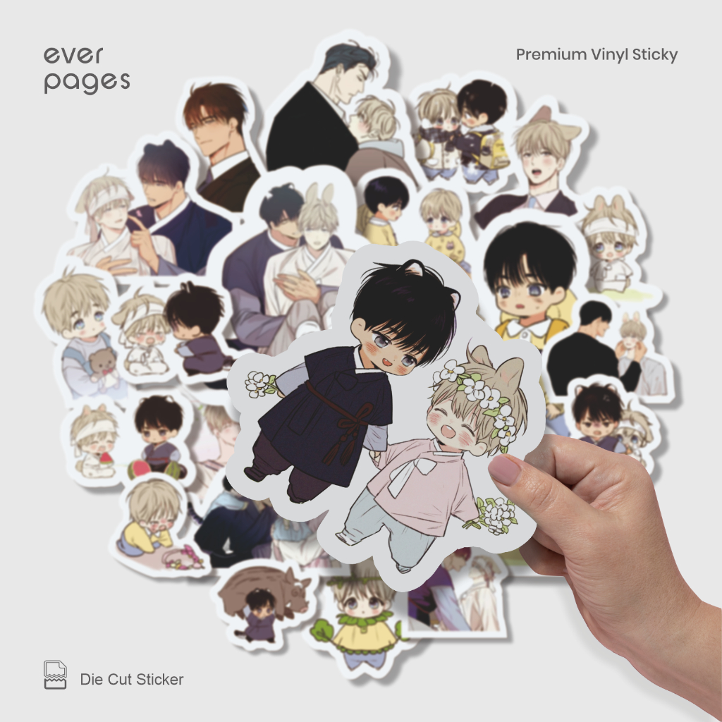 (25 pcs) Sticker Manhwa No Love Zone Waterproof - HP, Tumblr, Laptop, Buku