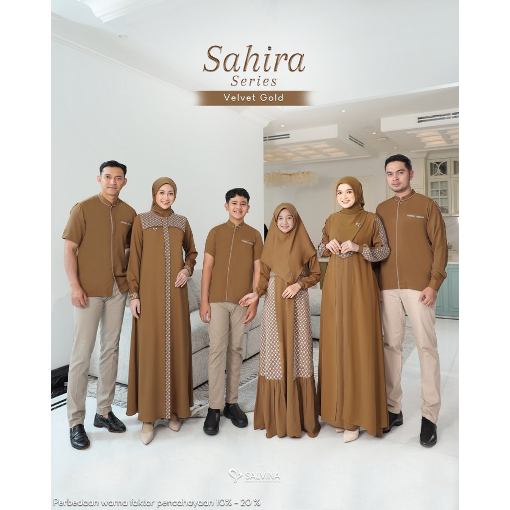 SARIMBIT SAHIRA (VELVET GOLD) BY SALVINA HIJAB |SARIMBIT SALVINA |SARIMBIT 2026