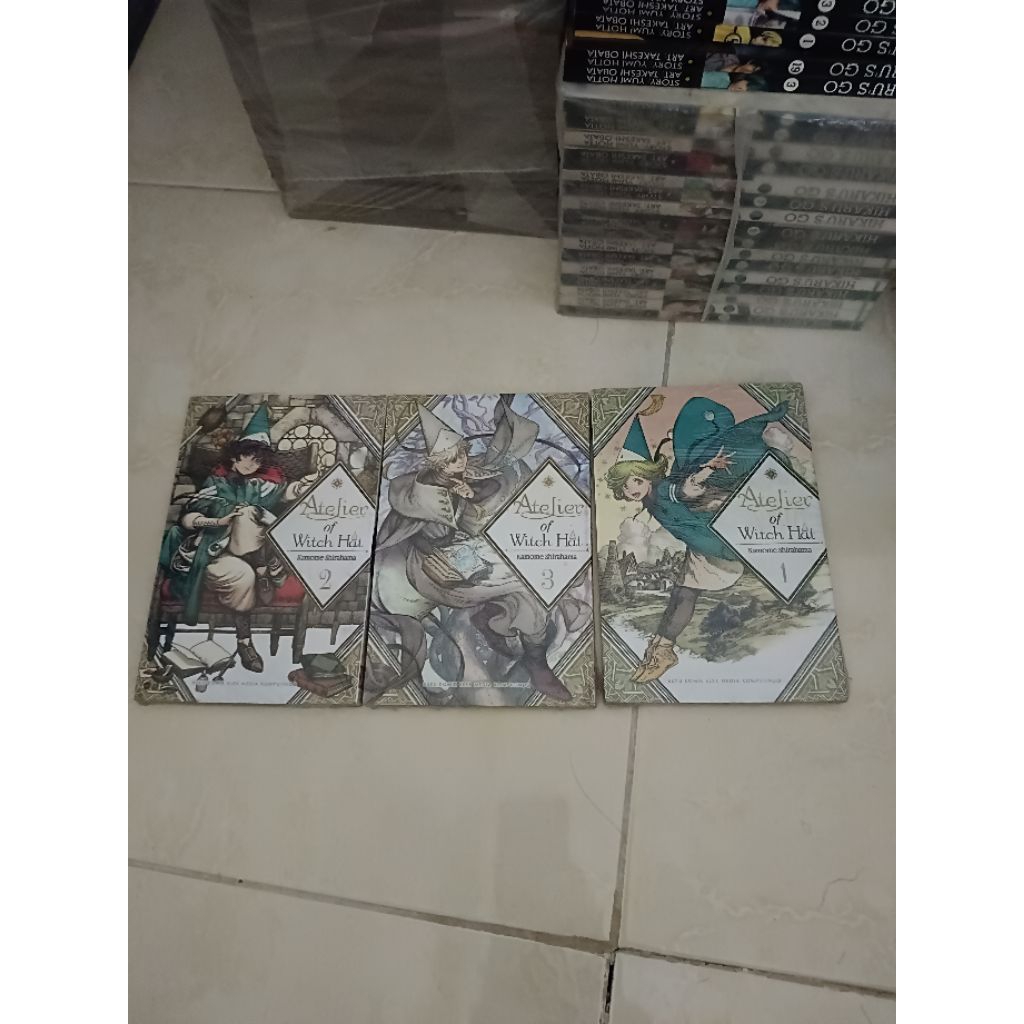 Komik kamome Shirahama - Atelier Of Witch Hat 1 2 3 (3 Komik)