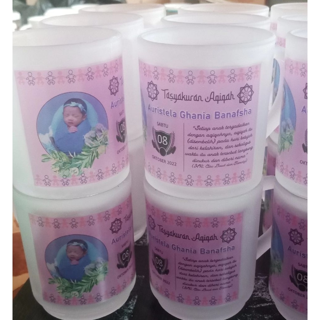Souvenir Aqiqah Anak Perempuan