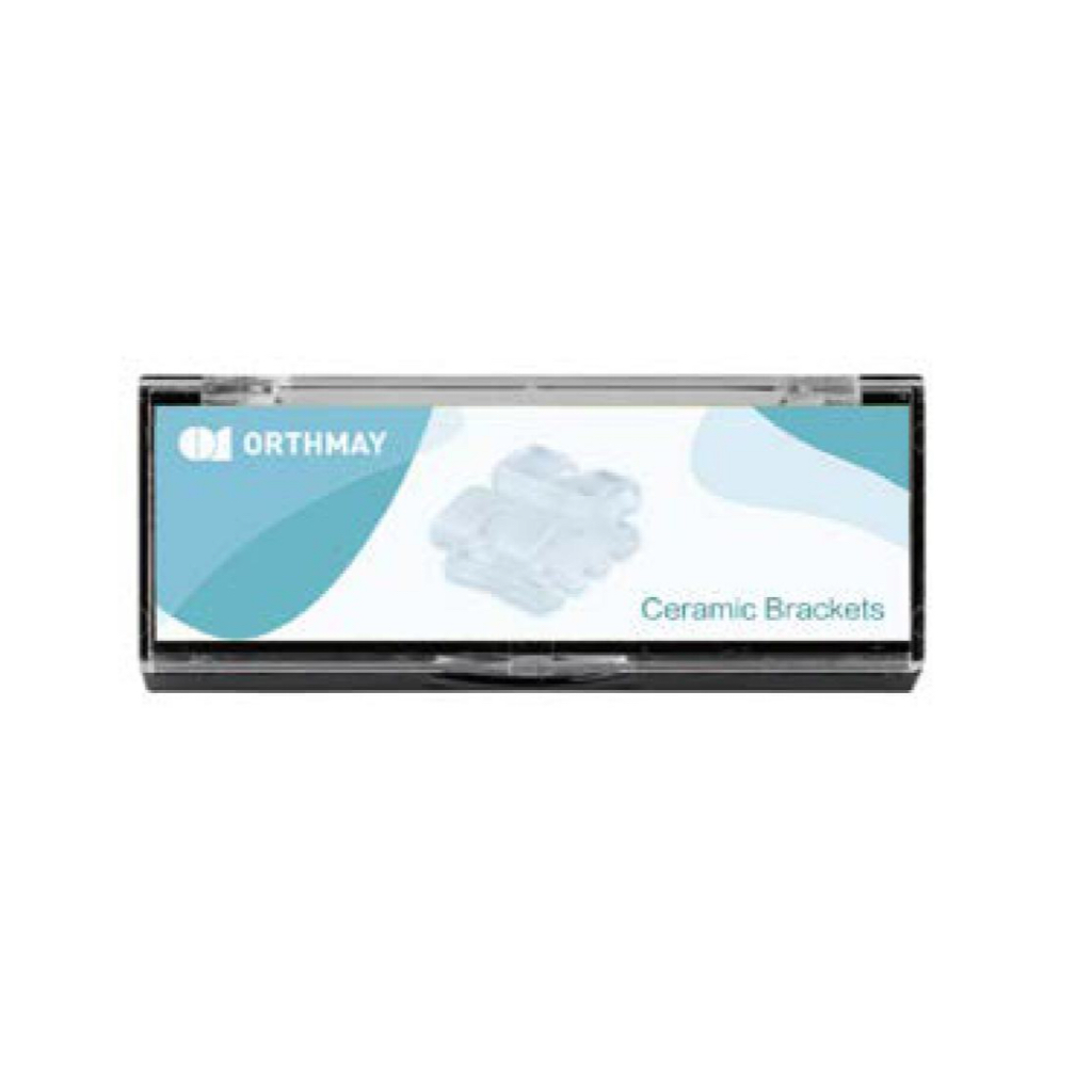 Keramik bracket behel gigi mesh base Roth 0.022 W/H 3, 345 HOOK Case Isi 20 Pcs Orthodontik