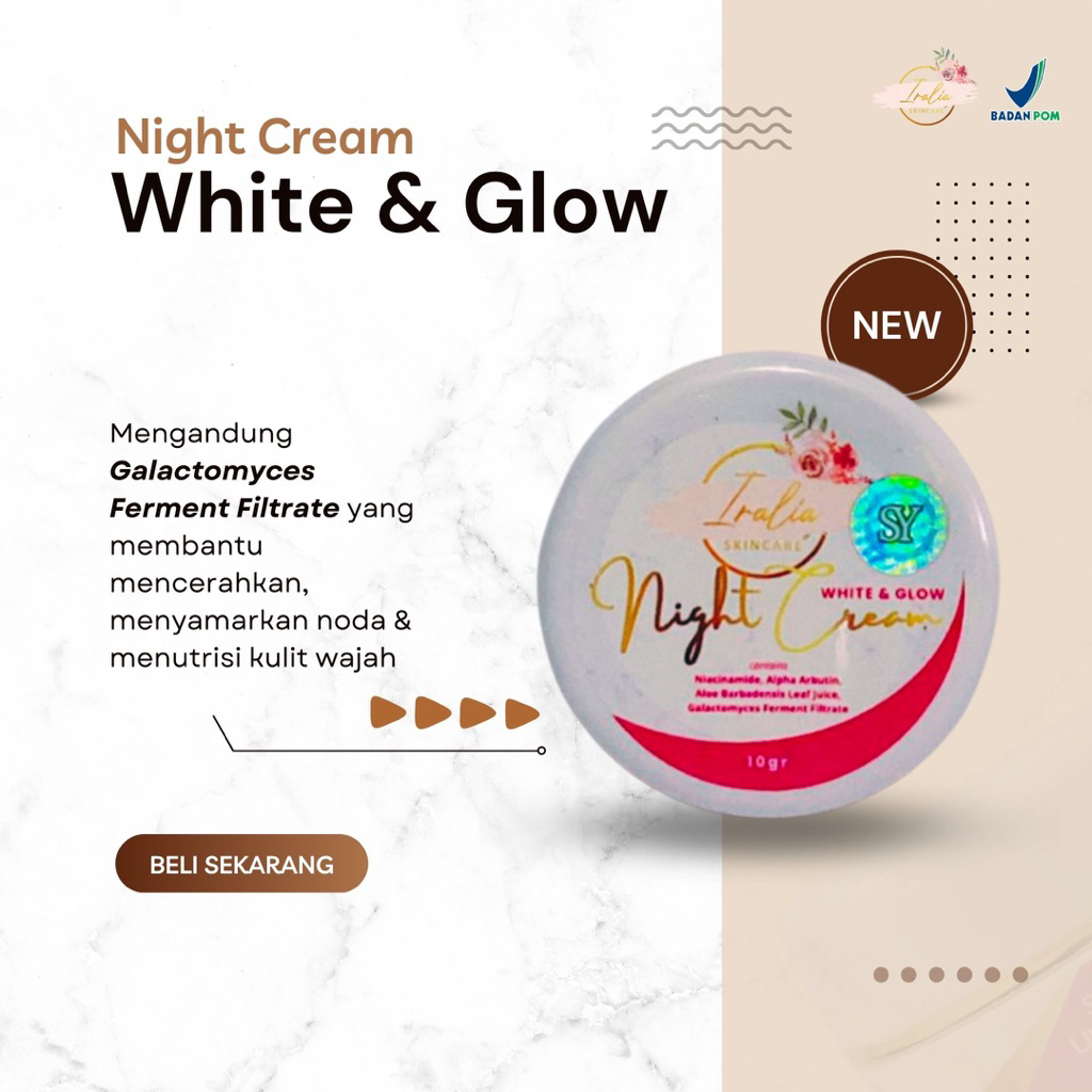 NIGHT CREAM IRALIA SKINCARE