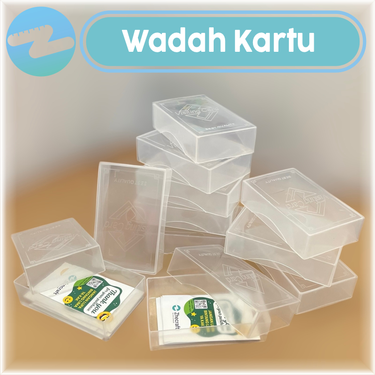 WADAH KARTU / BOX KARTU NAMA TRANSPARAN