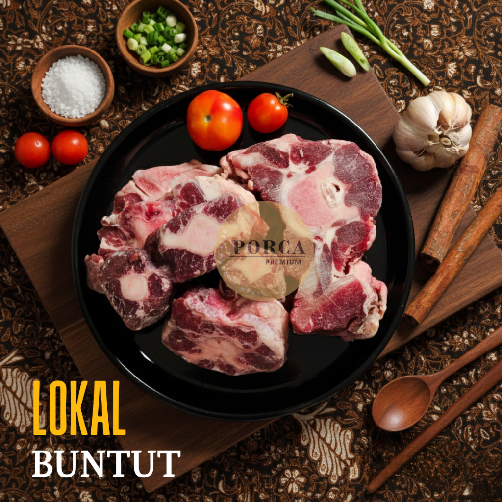 Buntut End Cut Sapi Import