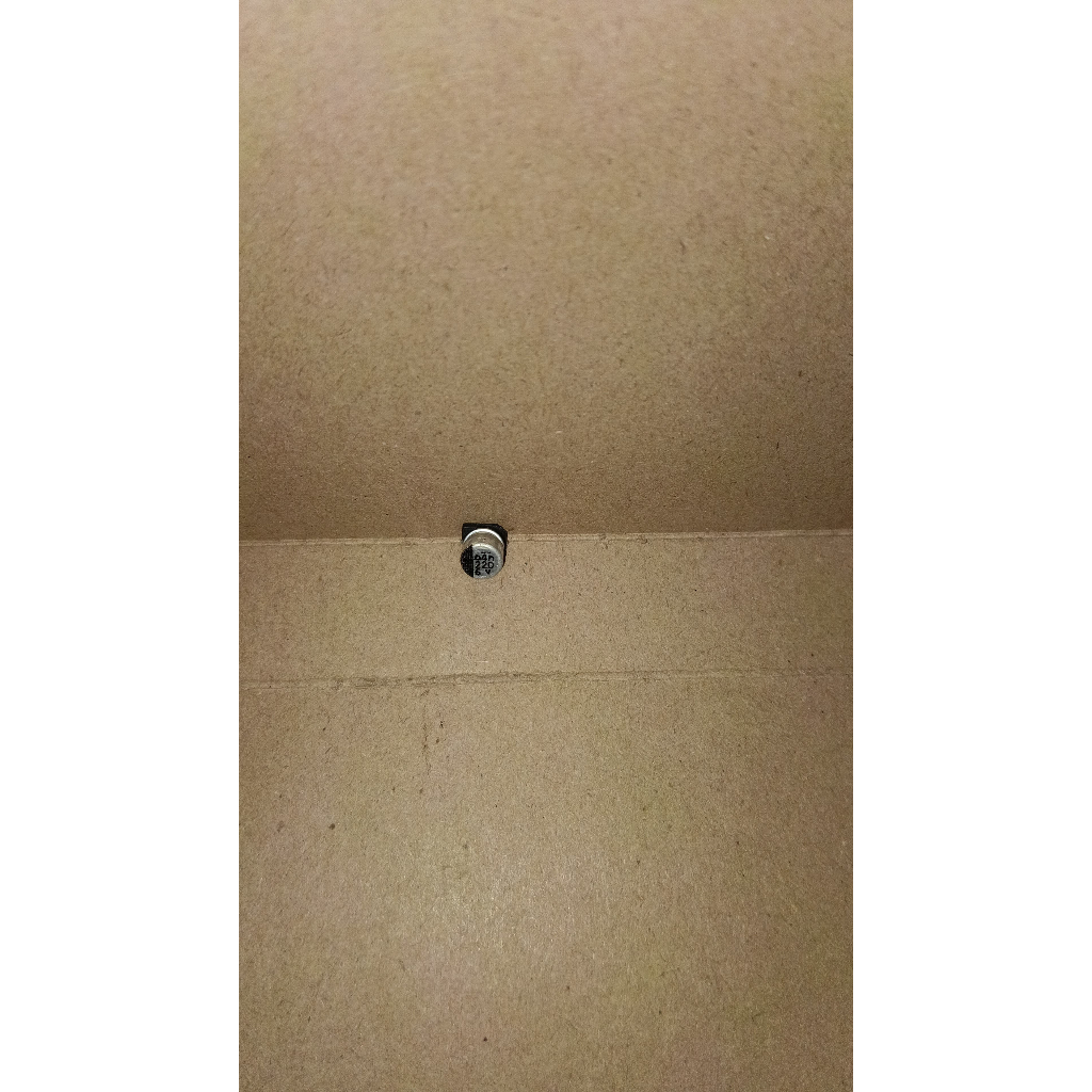 7942 kapasitor elco smd tempel kecil mini 220uf 220 uf 6v 6.3v 6,3v 6v3