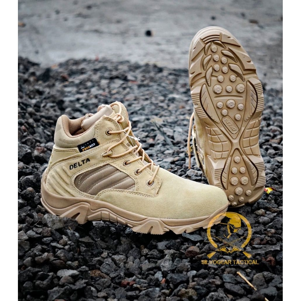 Sepatu Tactical Delta Original Import 6" ( gurun )