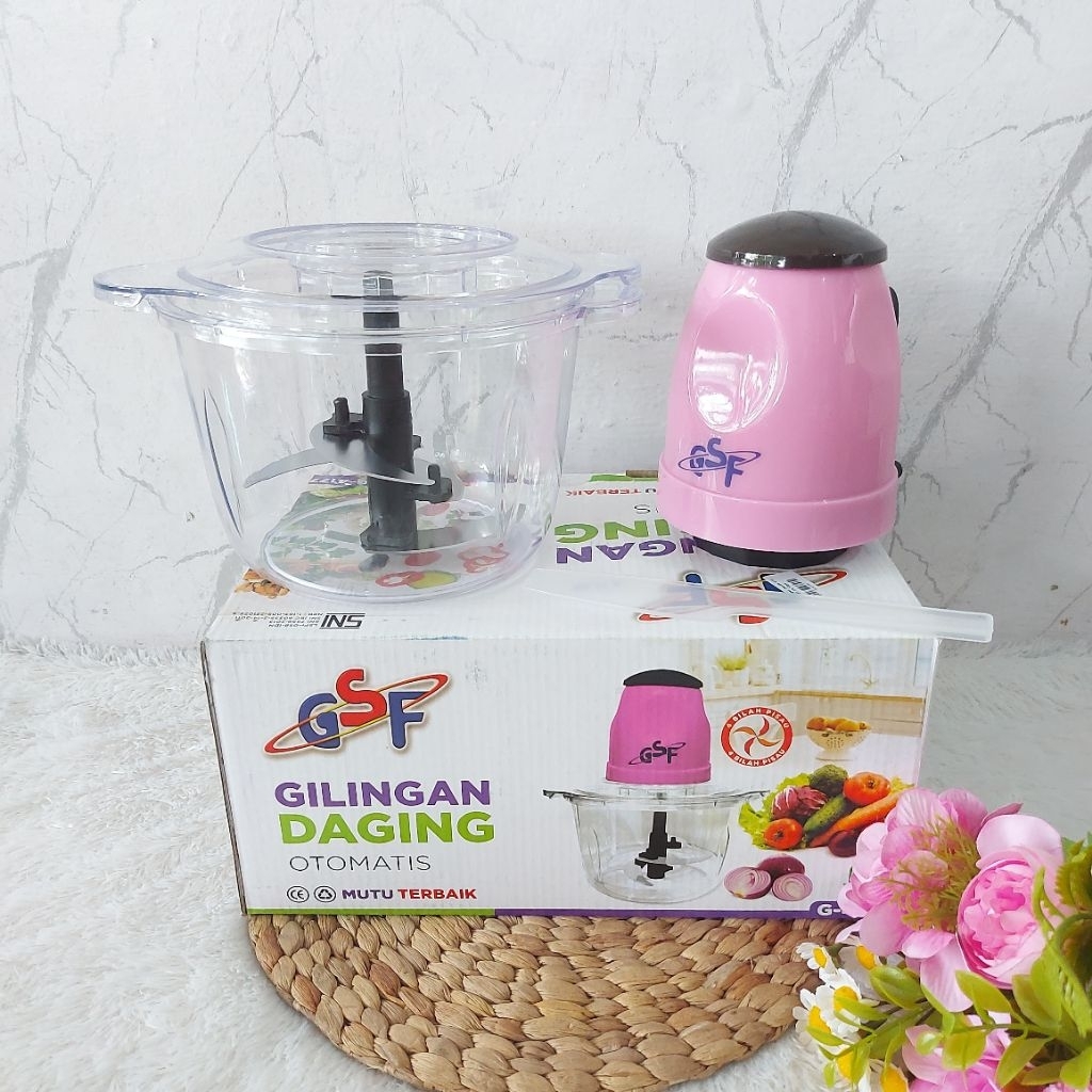 Chopper Blender GSF Gilingan Daging Bumbu Dan Daging Kapasitas 2 Liter