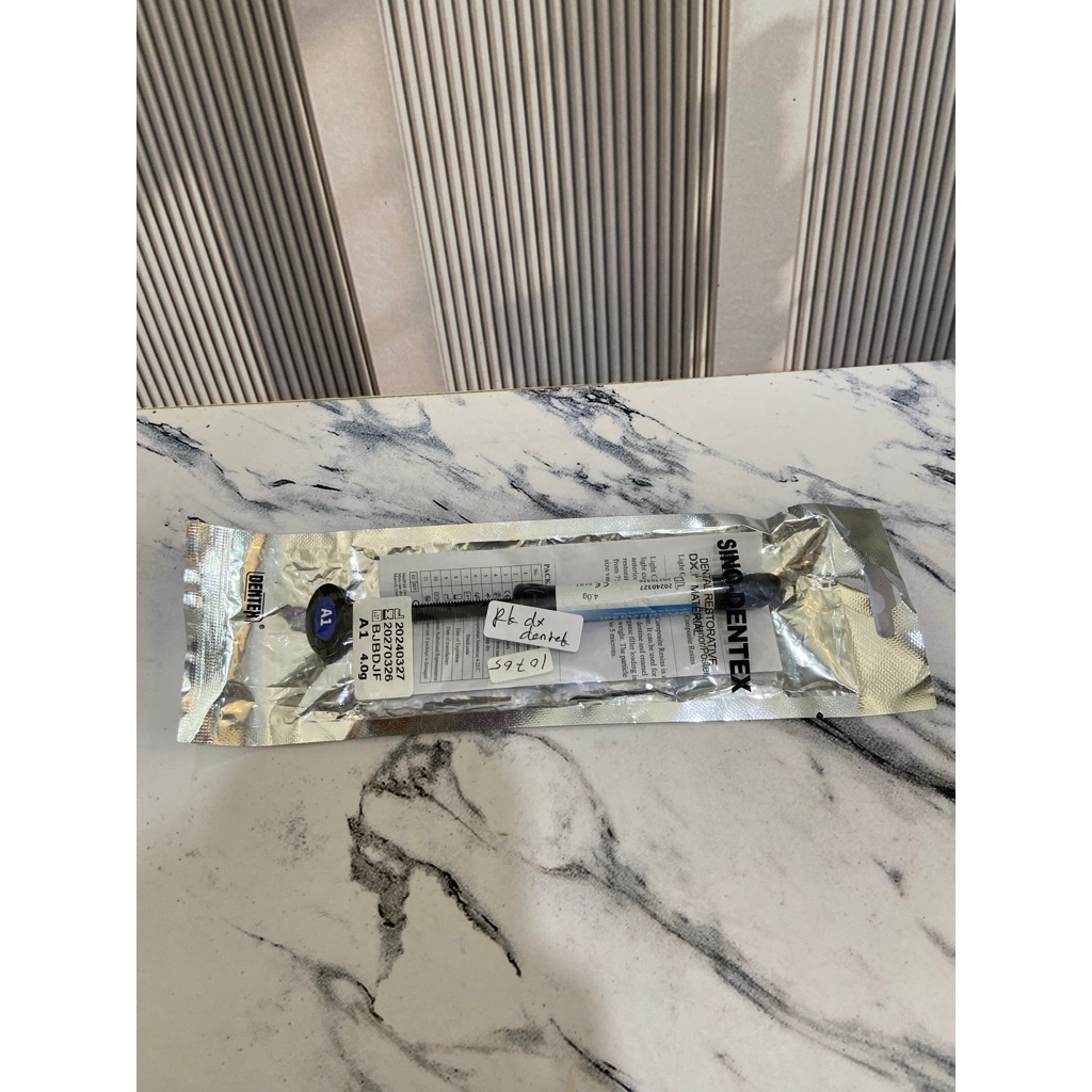 rk dx dentex | bahan reline gigi tiruan | bahan perbaikan gigi tiruan | bahan denture repair | bahan