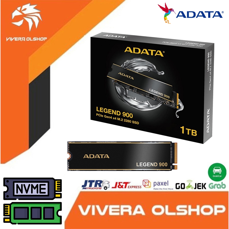 SSD ADATA LEGEND 900 1TB M.2 NVME PCIe Gen4x4 - NVME GEN4  - NVME 1TB GEN4