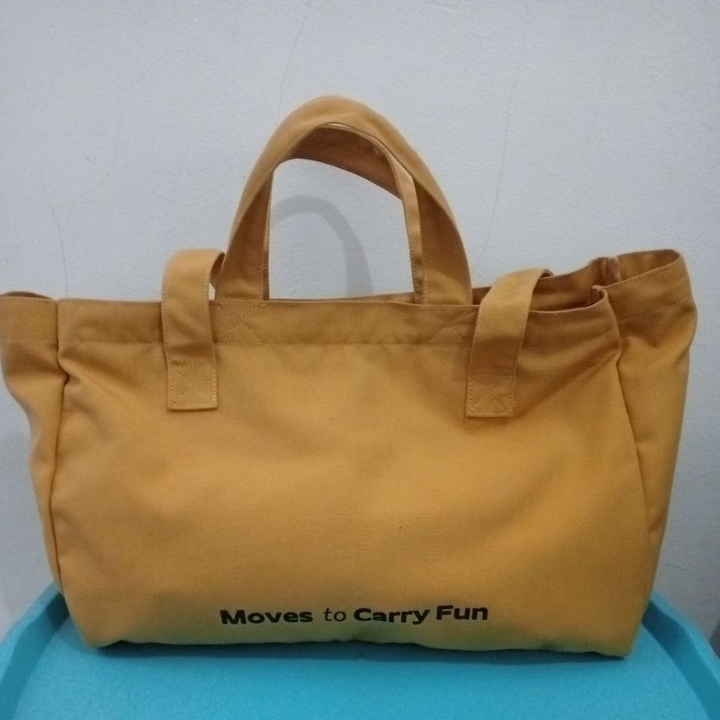 Evroa tote bag yellow second