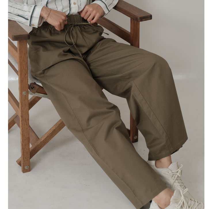 RILLEY - Celana Kulot Joana | Celana Kulot Wanita Bahan Trixie