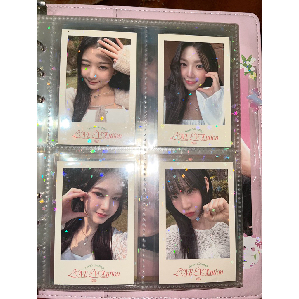 PHOTOCARD PC POLAROID TRIPLES SEASON GREETINGS LOVELUTION EVOLUTION KAEDE NIEN MAYU NAKYOUNG