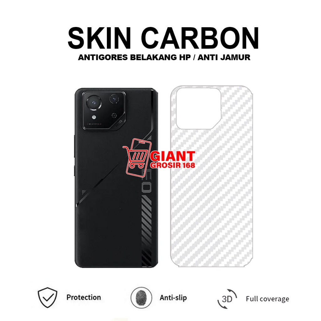 Asus Rog Phone 8 Rog Phone 8 Pro Rog Phone 9 Rog Phone 9 Fe Rog Phone 9 Pro Back Skin Carbon Garskin