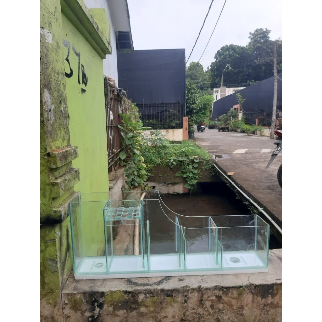 Top Filter Kaca China Style 100cm