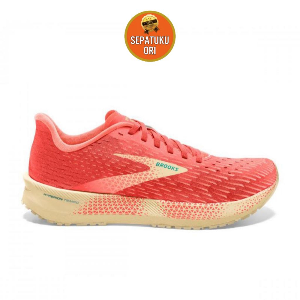 SEPATU WANITA (38/24cm) BROOKS HYPERION TEMPO ORANGE NEW BNIB ORIGINAL [120328-1B-876]