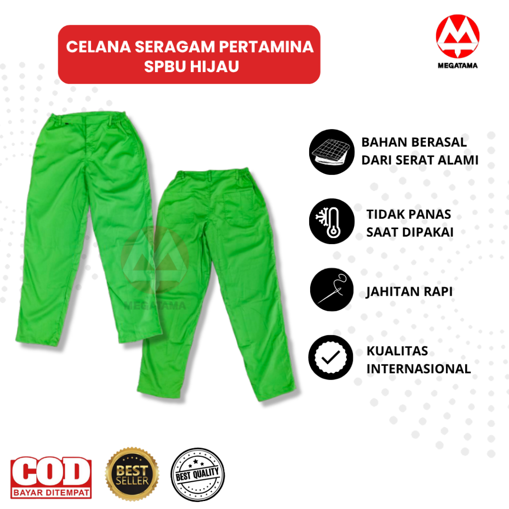 Celana Spbu | Seragam Spbu Operator | Baju Celana Spbu | Seragam Spbu Hijau | Seragam Pertamina | Ba