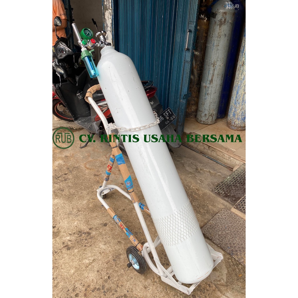 Trolley/Trolly/Troli/Troly Tabung Oksigen 6m3