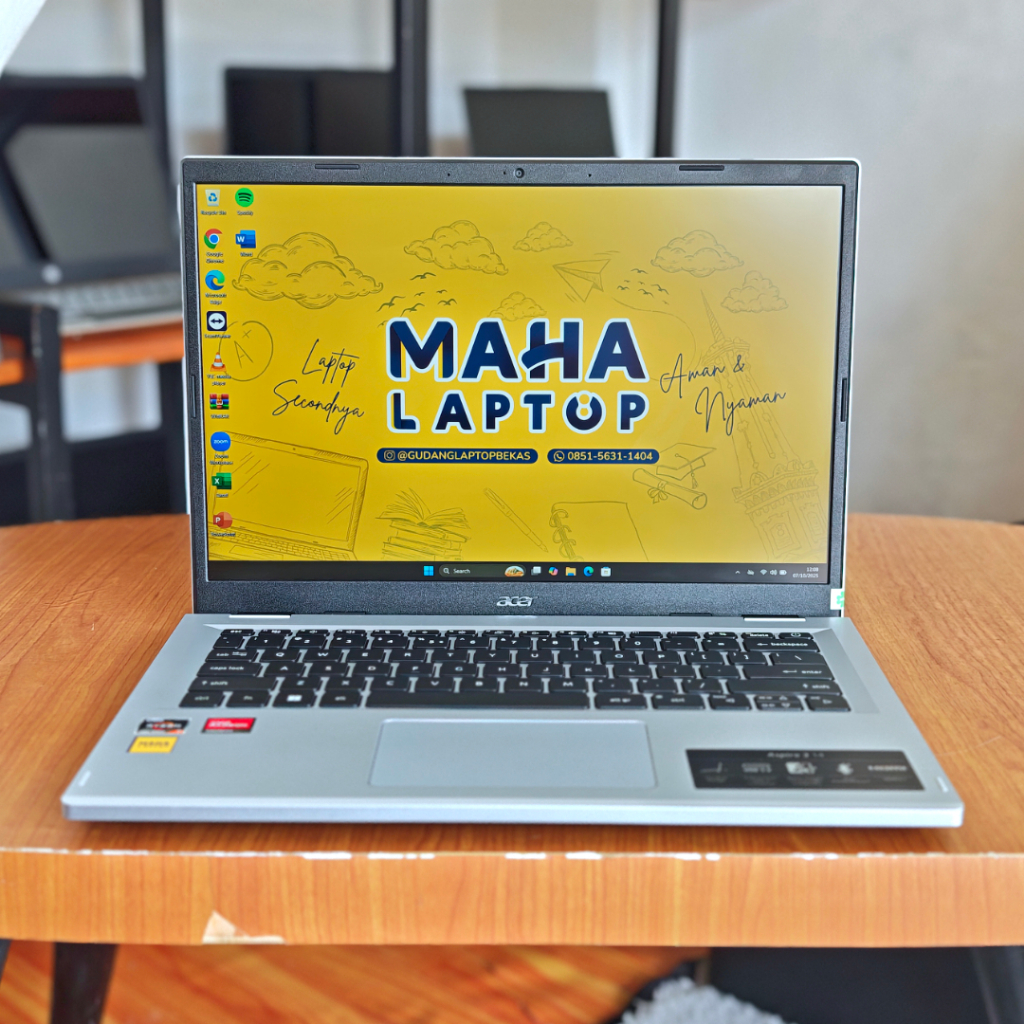 Acer Aspire 3 A314-42P  Ryzen 7-5700U RAM 8GB SSD NVMe 512GB IPS