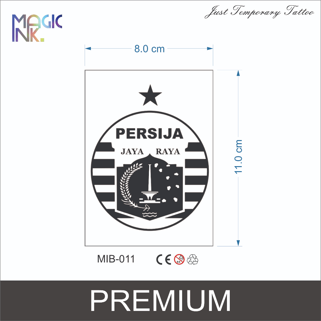 Tattoo Fruit Ink Persija Jakarta