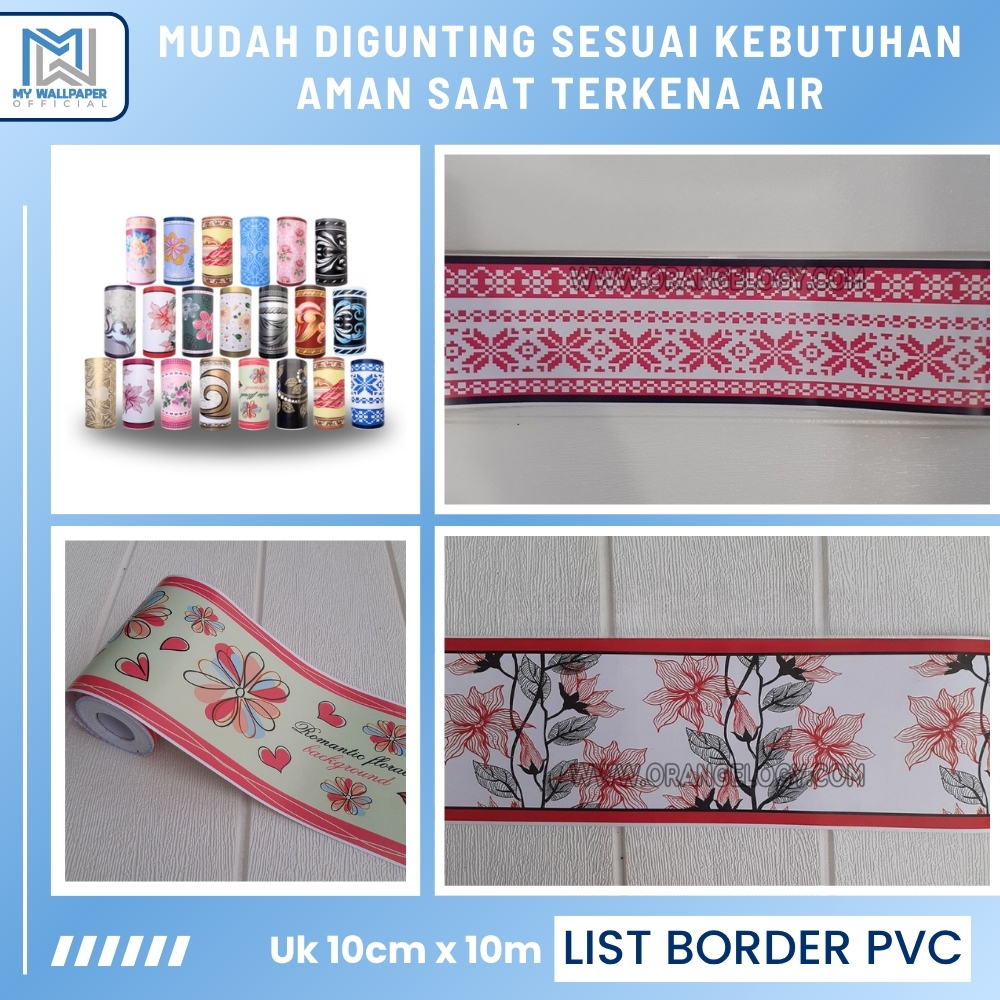 List Dinding Wallpaper List Wall Border List Border Pembatas Dinding List Wallpaper