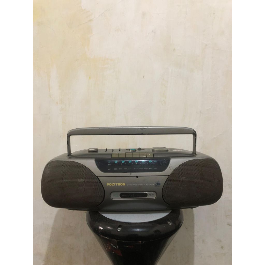 RADIO COMPO POLYTRON /RADIO TAPE POLYTRON / PEMUTAR KASET PITA
