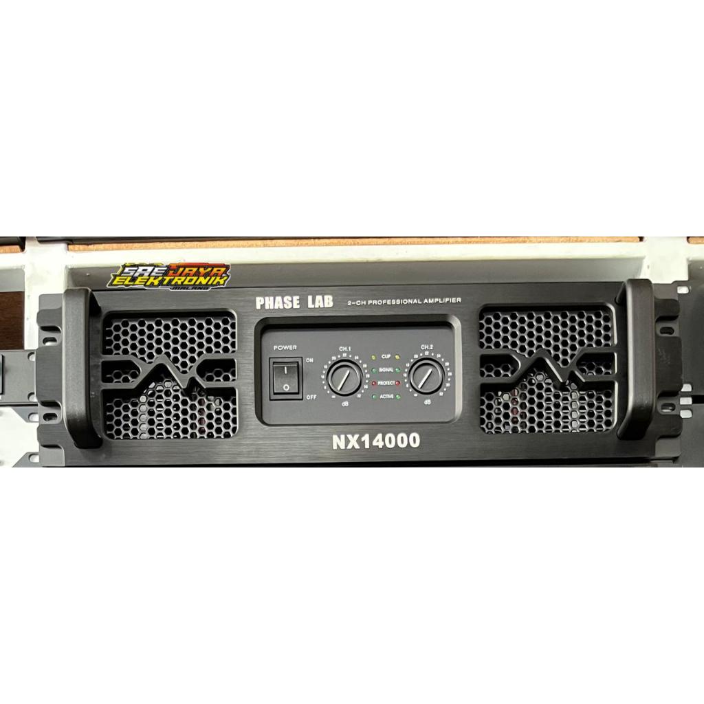 Power Ampli Phaselab / Phase Lab NX14000 / NX 14000 - 2 channel