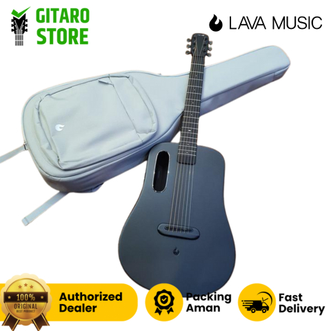 Guitar Lava Me Air Carbon Fiber Smart Guitar Akustik Elektrik Original Lava