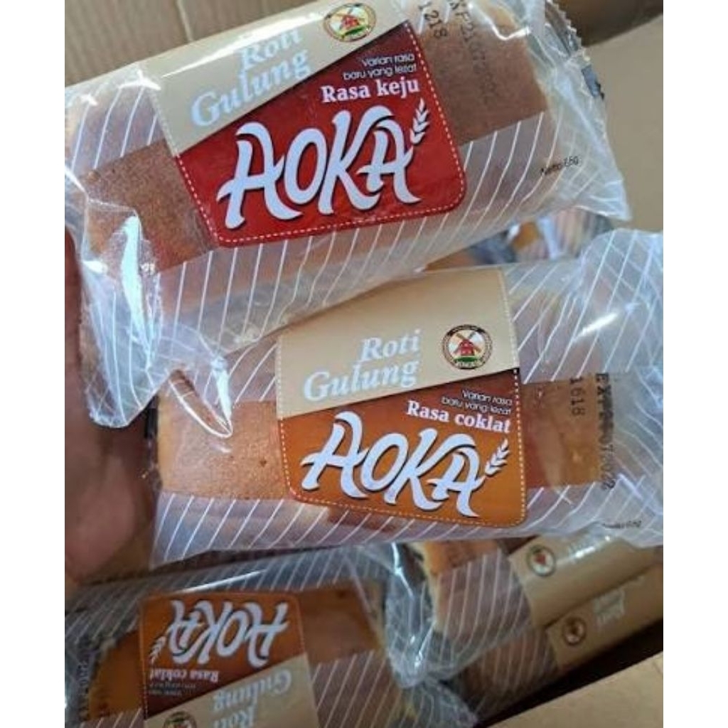 Roti aoka gulung termurah roti panggang aoka termuran tanpa minimum pembelian
