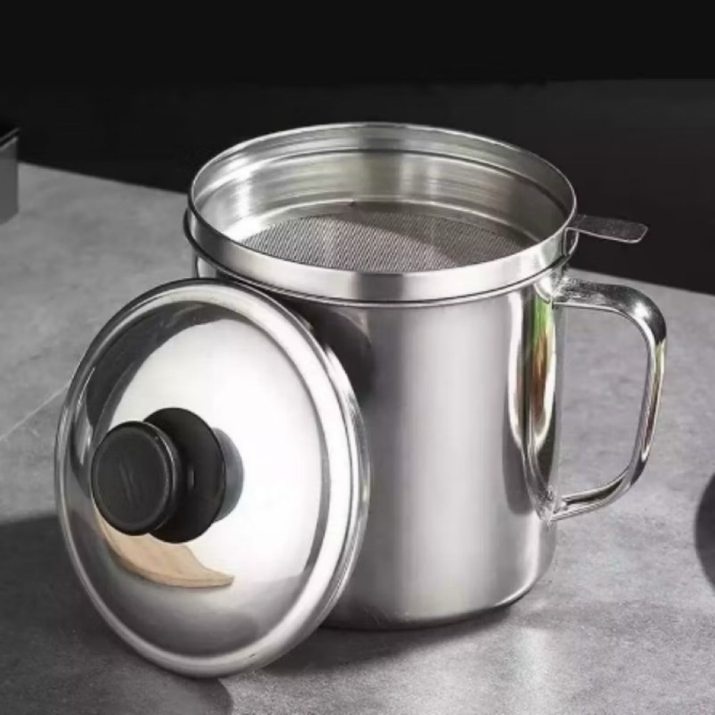 Pesona_Mimin Oil Filter Cup 1000Ml / Cup Saringan Minyak 1 Liter / Oil Filter Cup 1000Ml