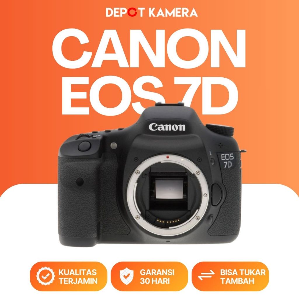 ( DEPOT KAMERA ) SECOND - CANON EOS 7D BODY ONLY