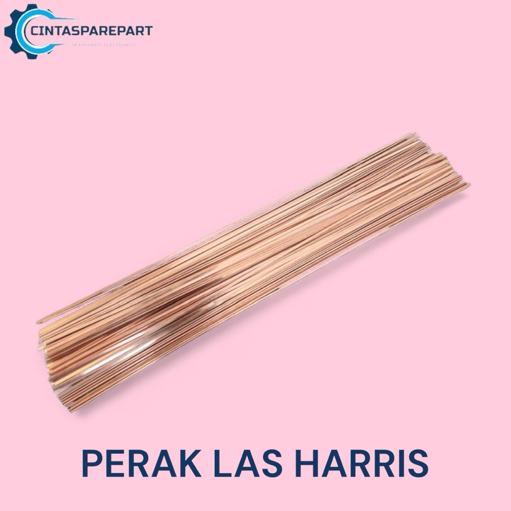 KAWAT LAS PERAK MERK HARRIS - UNTUK PENGELASAN TEMBAGA / PERAK LAS HARRIS