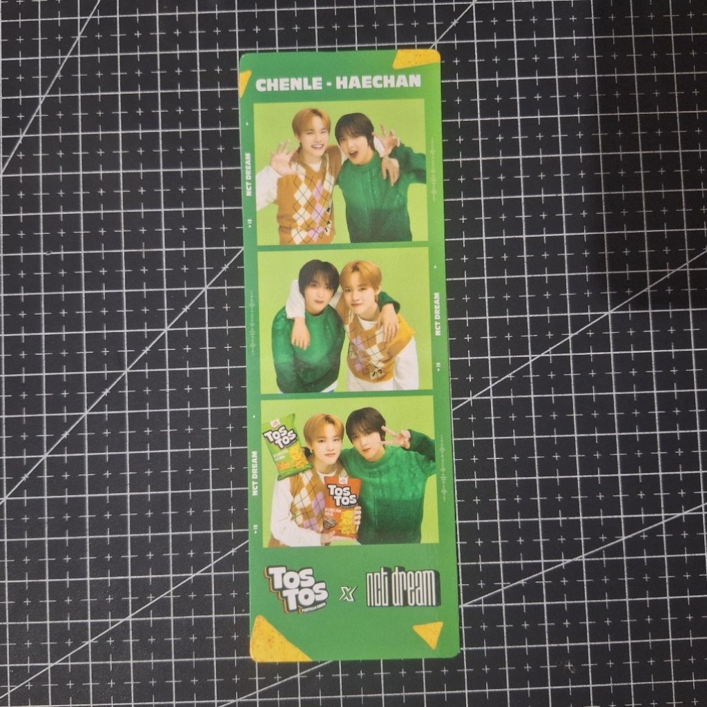 NCT Dream Official Tos Tos Photostrip Photocard Photo Strip PC Collab Tostos