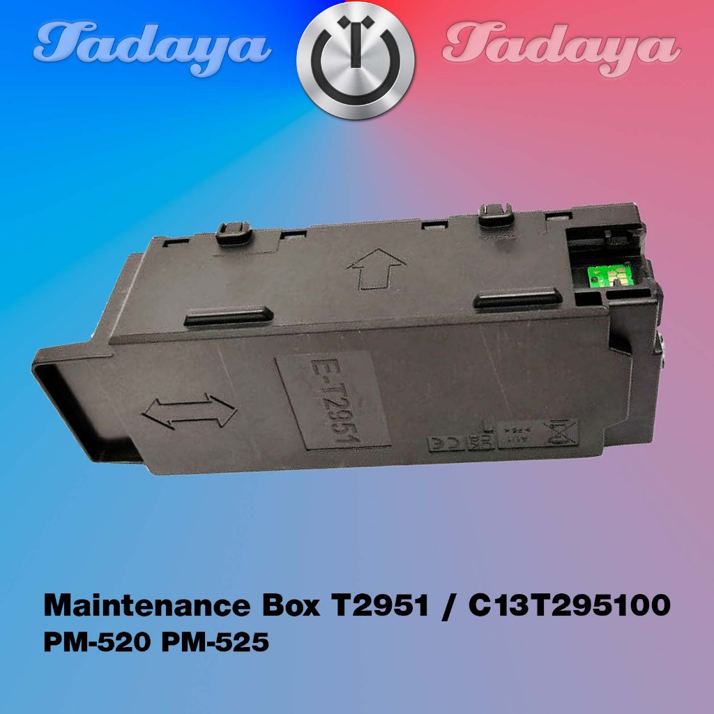 Maintenance Box T2951 Lengkap Cartridge Chip 2951 Compatible Printer Epson PM520 PM525 P/N C13T29510