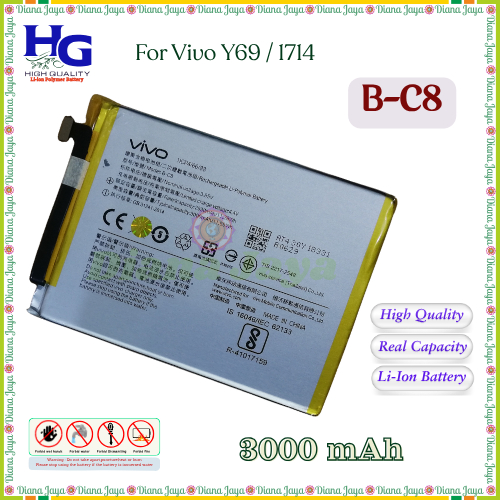Baterai Vivo Y69 (1714) / B-C8 ORI HG
