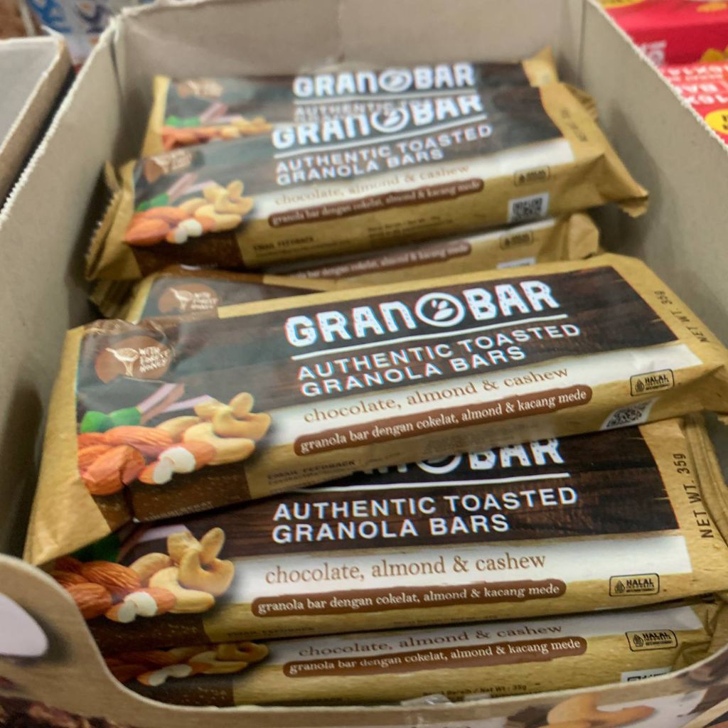 GRANOBAR Granola Sereal Bar Sereal Gandum 35Gr
