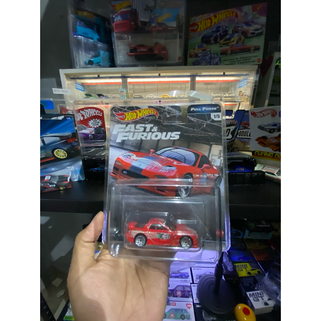 HOT WHEELS FAST AND FURIOUS RX 7 FULL FORCE PREMIUM