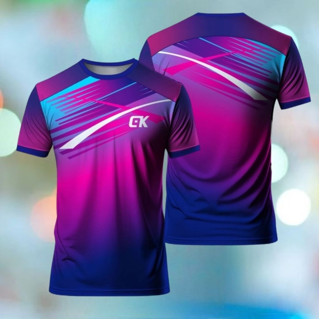 Cod Kaos Full Printing Pria Dan Wanita Dewasa Jersey Voli full print import Jersey Futsal Keren Baju